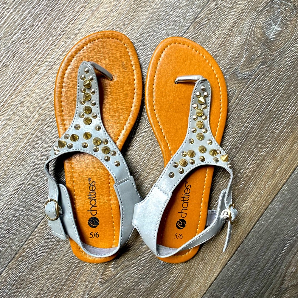 Chatties Grey Sandals